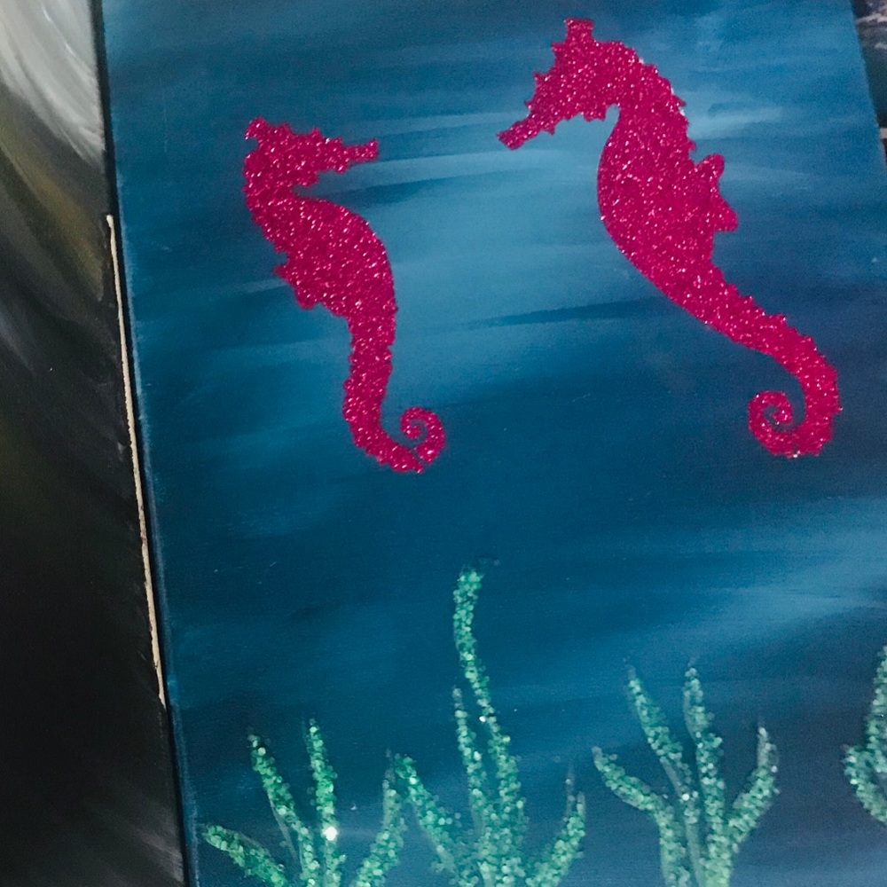 Sea life painting